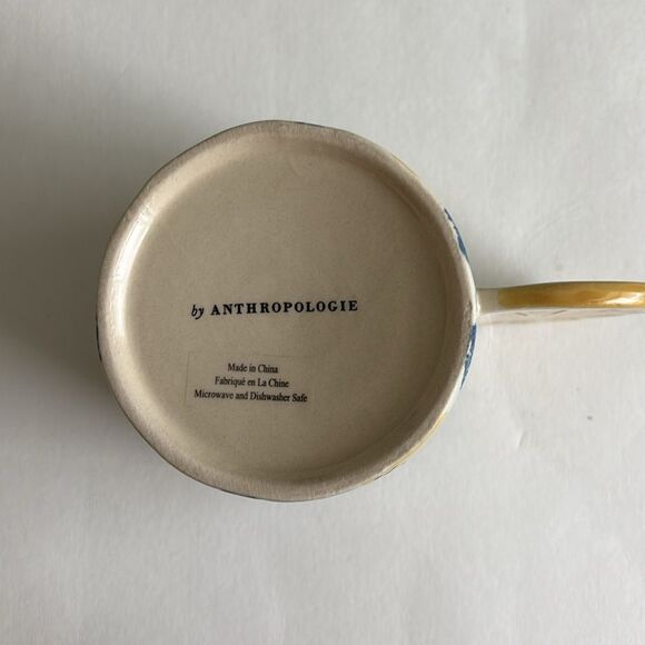 Anthropologie Citrus Wedge Grove Mug Coffee Tea - Picture 6 of 7